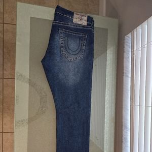 Men's True Religion jeans size 36w/34l Ricky relaxed straight.
